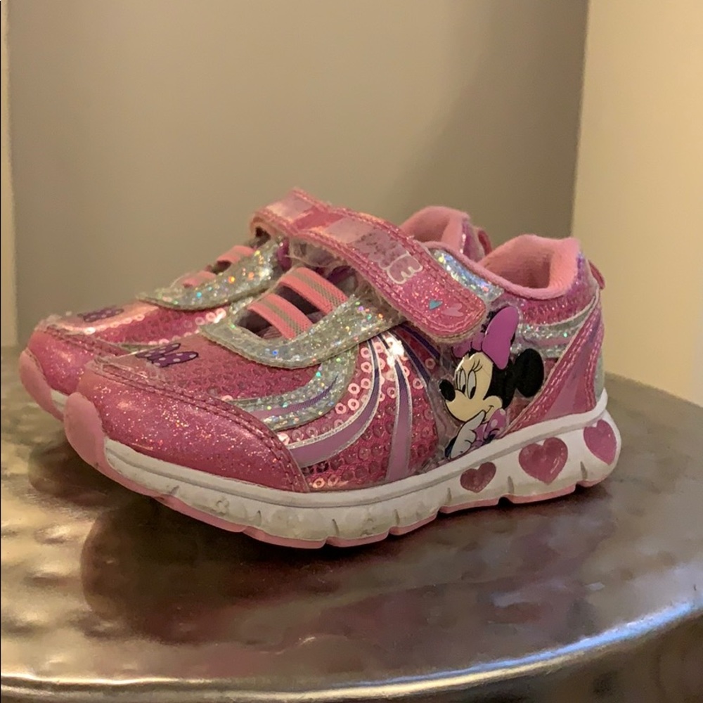Minnie Mouse toddler shoes - lights up